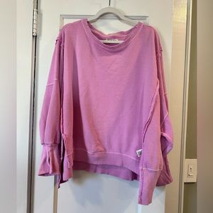 We The Free Camden sweatshirt. Lilac purple color. Size small.